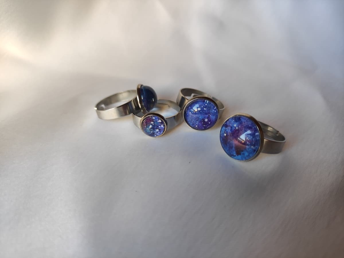 Ring Edelstahl verstellbar