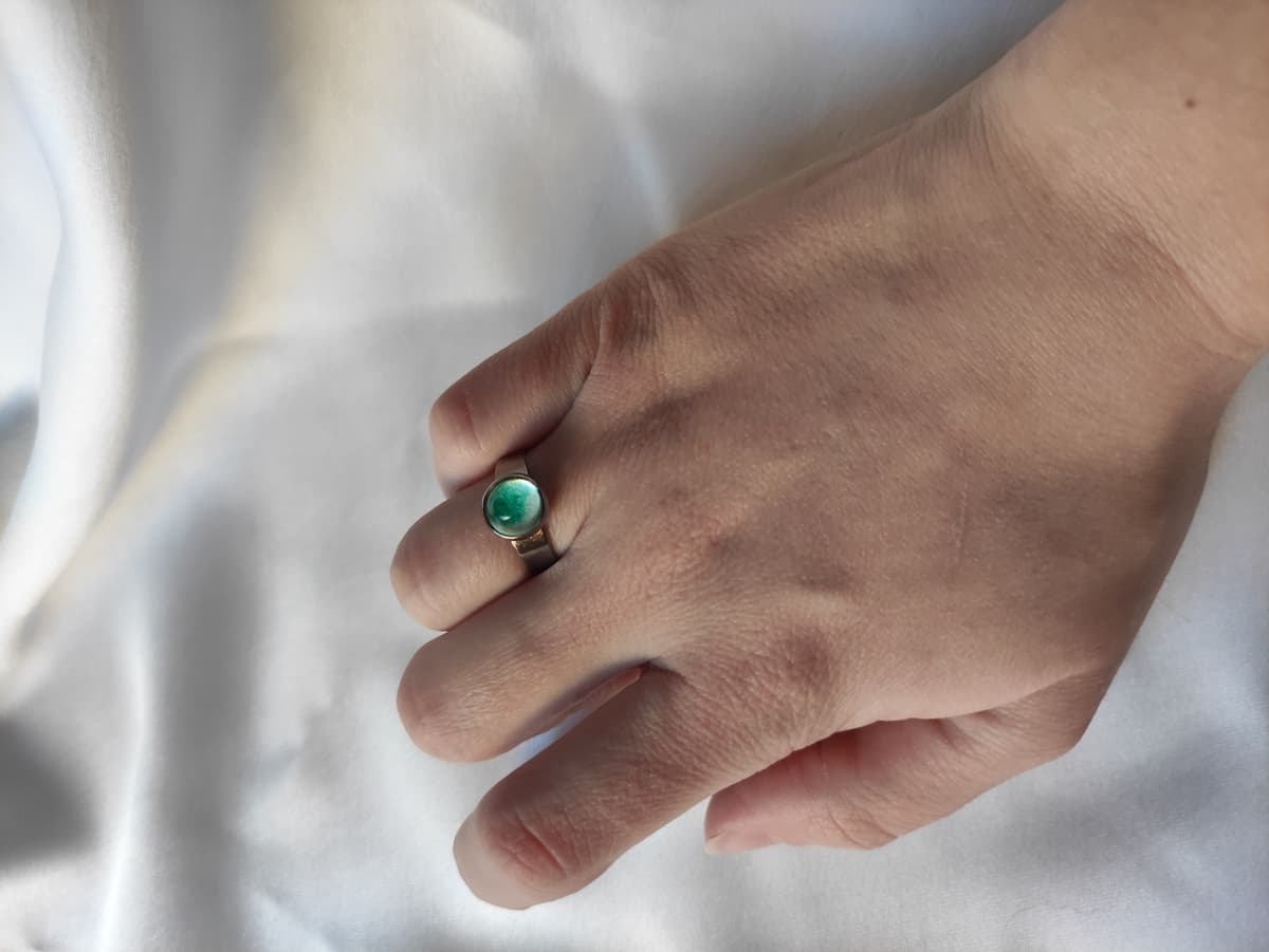 Ring Edelstahl verstellbar