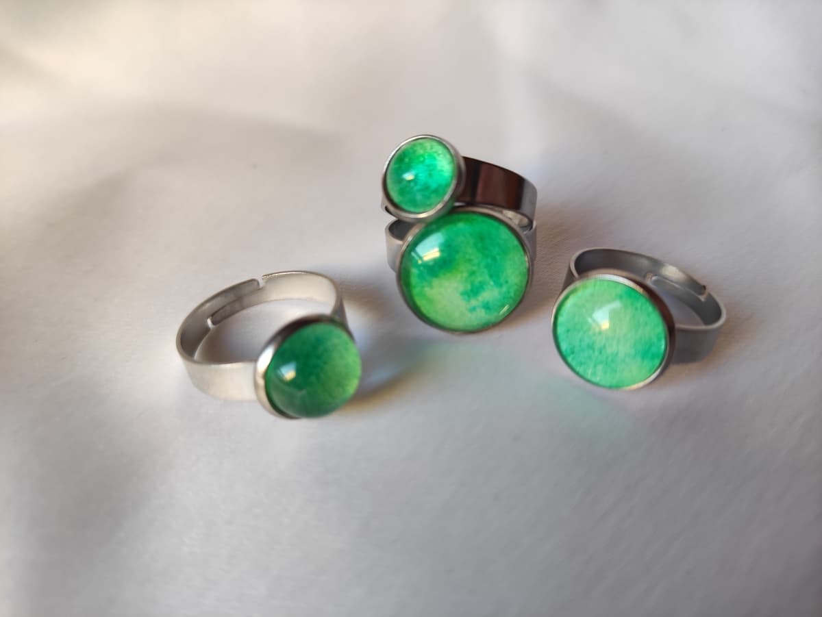 Ring Edelstahl verstellbar