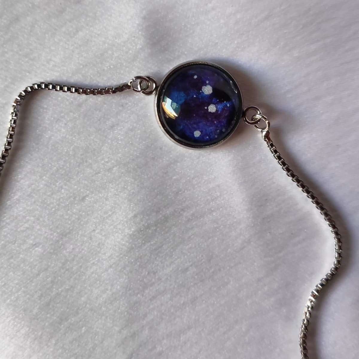 Edelstahl Opal Armband