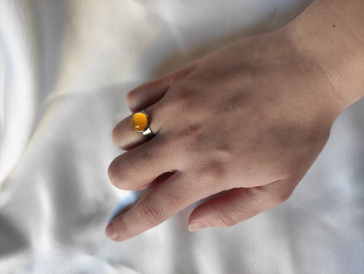 Ring Edelstahl verstellbar