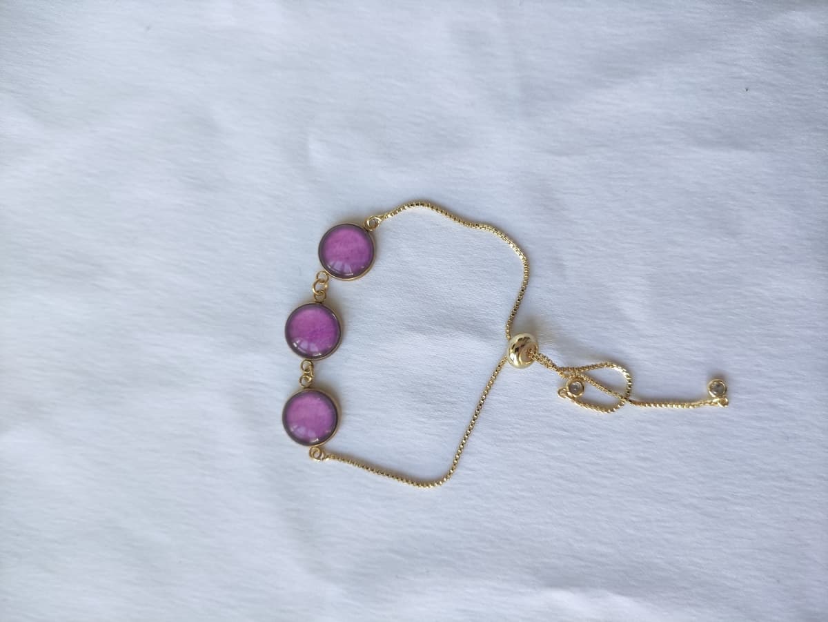 Edelstahl Opal Armband