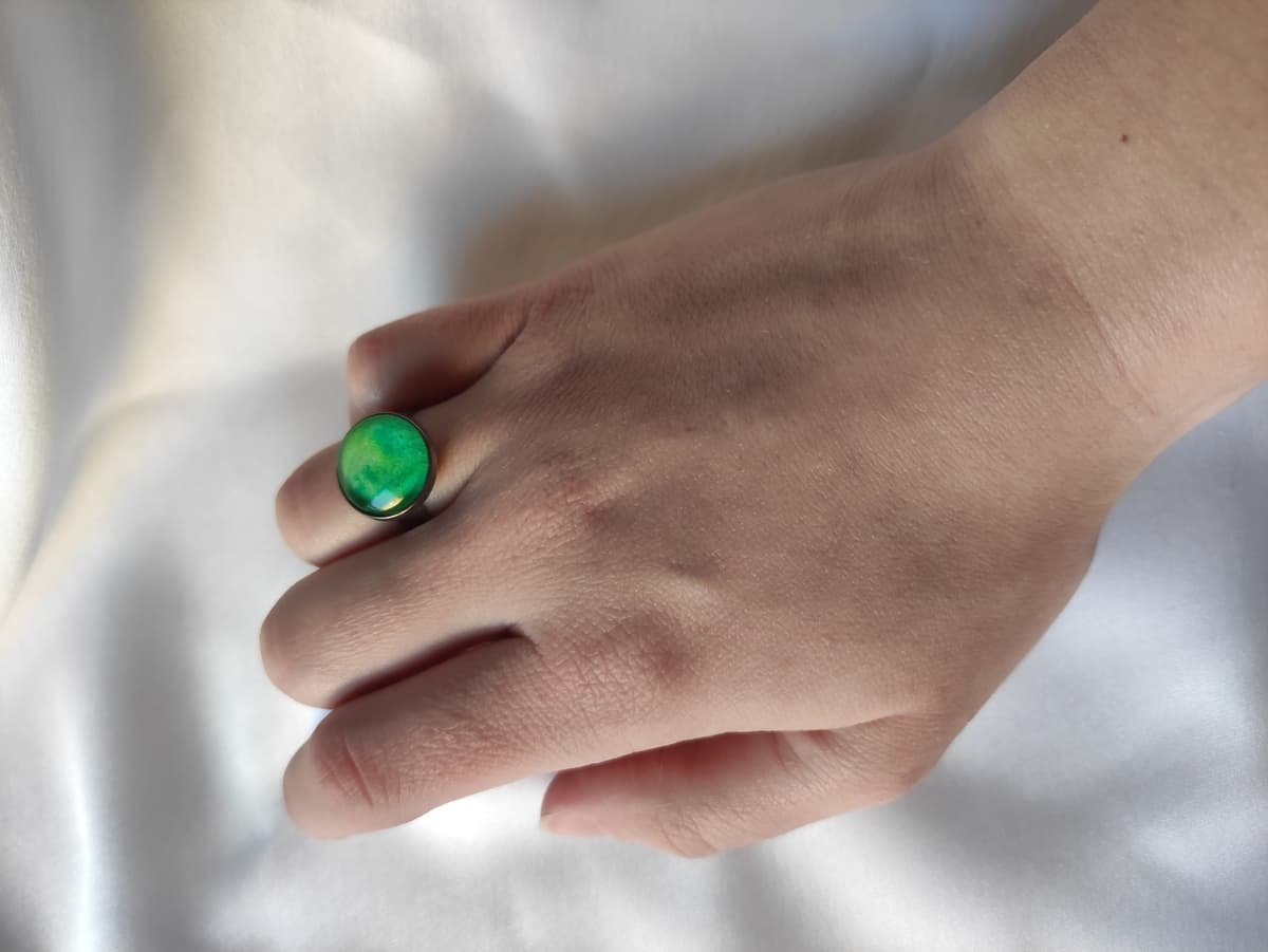 Ring Edelstahl verstellbar