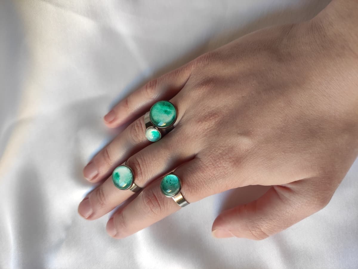 Ring Edelstahl verstellbar
