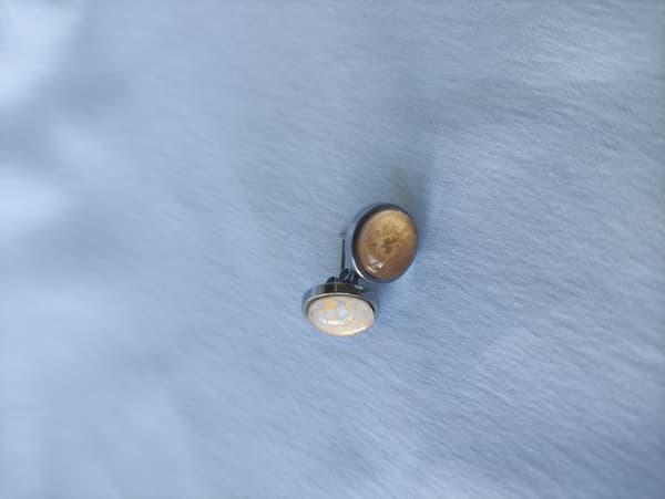 Ohrstecker Edelstahl handbemalt 