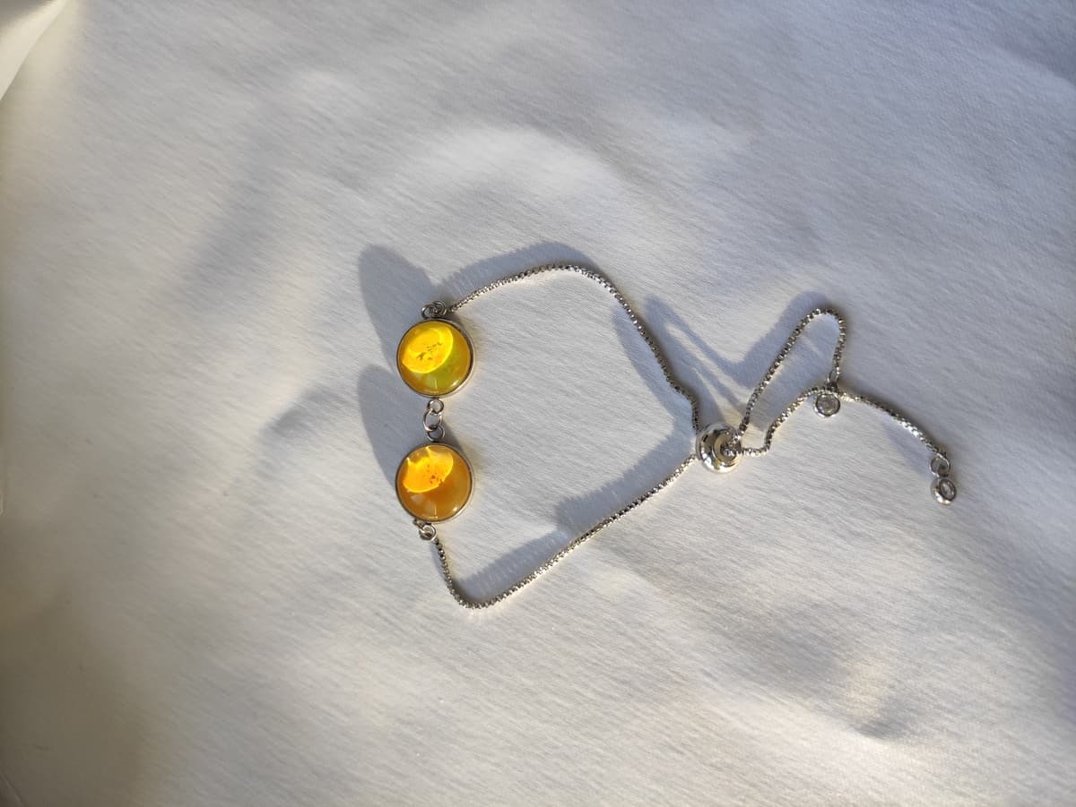 Edelstahl Opal Armband