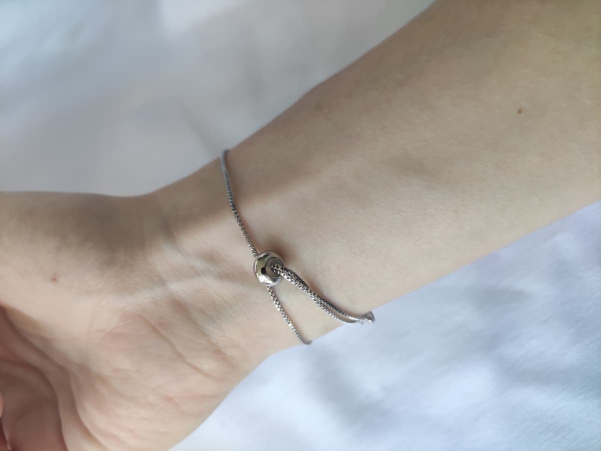 Edelstahl Opal Armband