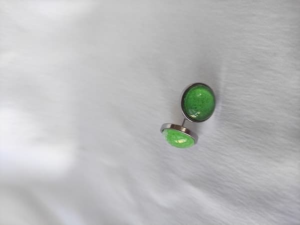 Ohrstecker Edelstahl handbemalt 