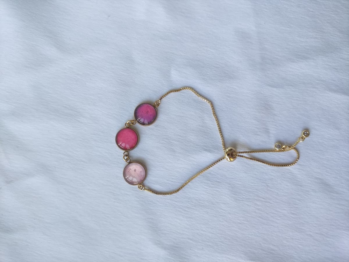 Edelstahl Opal Armband