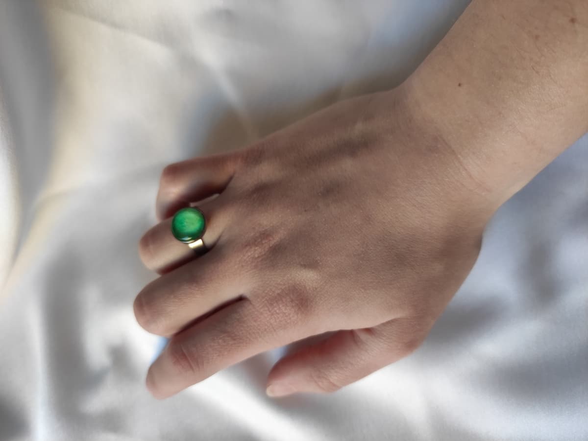 Ring Edelstahl verstellbar