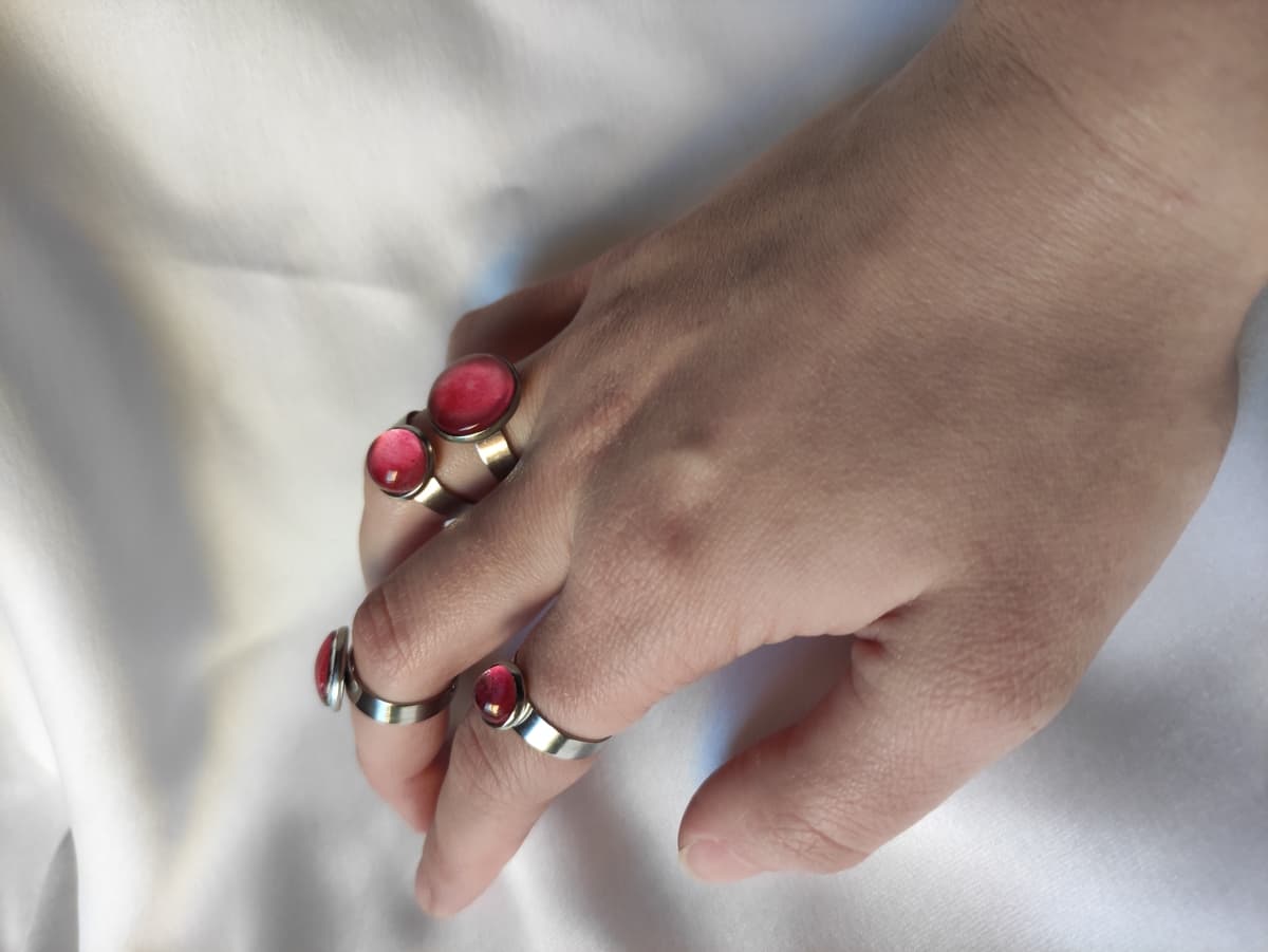 Ring Edelstahl verstellbar