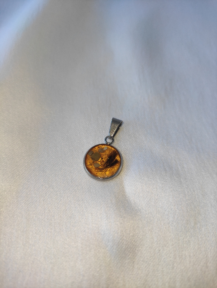 Erinnerungsschmuck Halskette Edelstahl 12 mm 