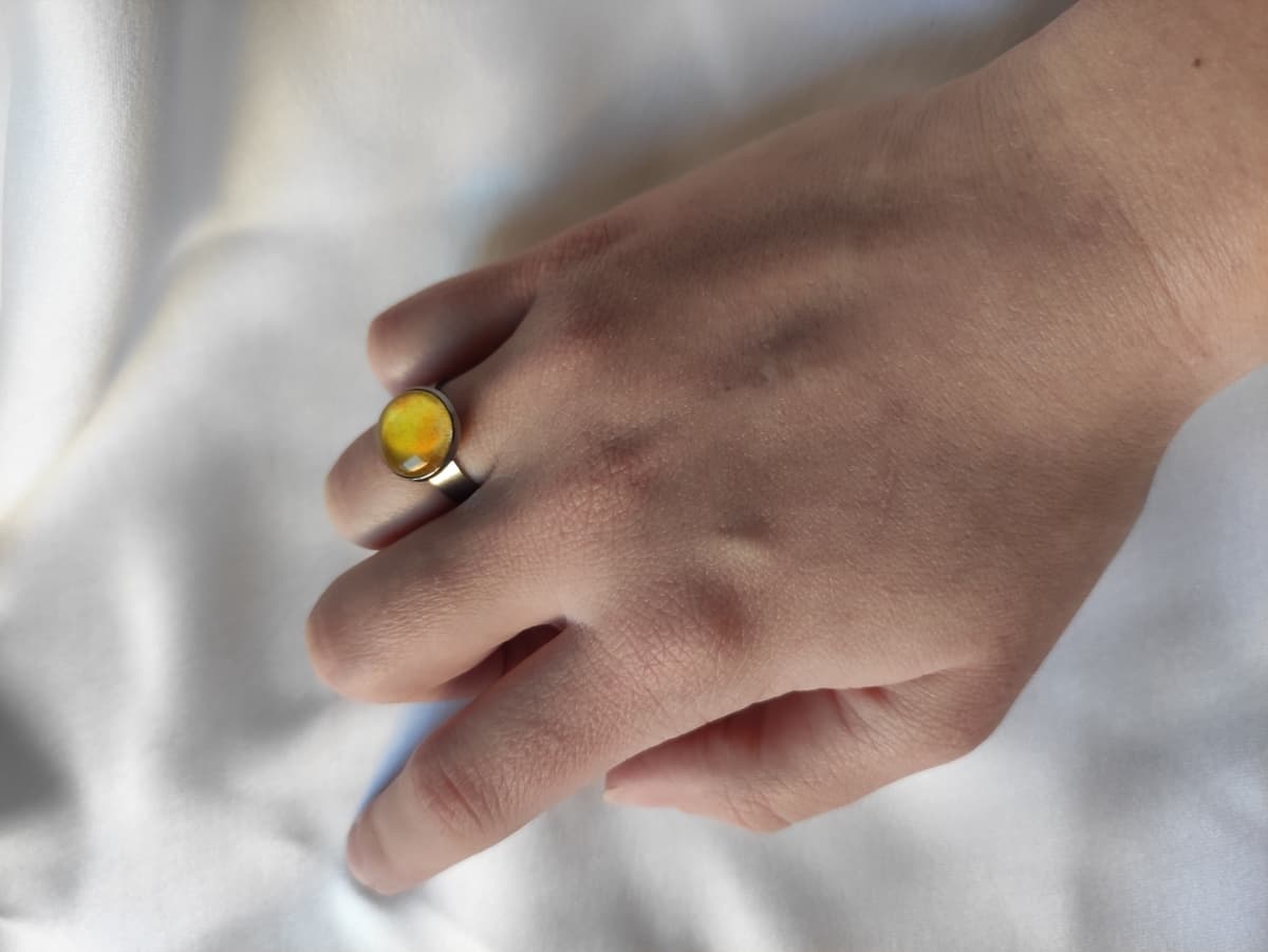 Ring Edelstahl verstellbar
