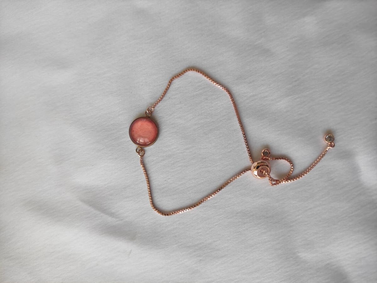 Edelstahl Opal Armband