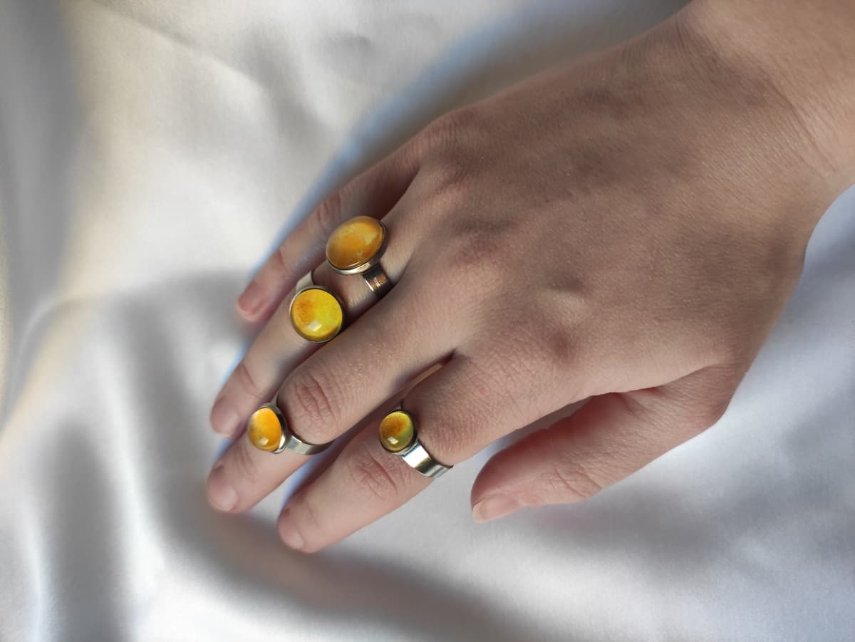 Ring Edelstahl verstellbar
