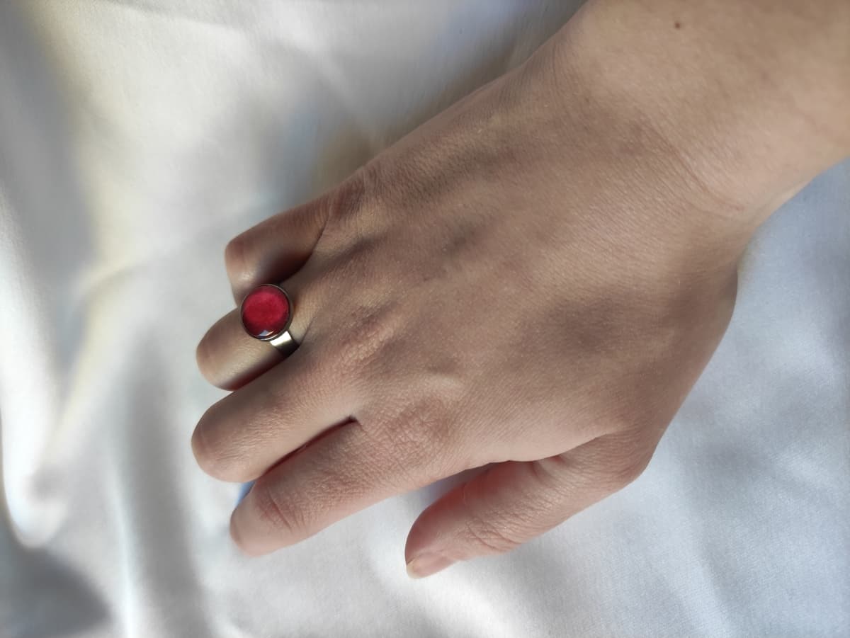 Ring Edelstahl verstellbar