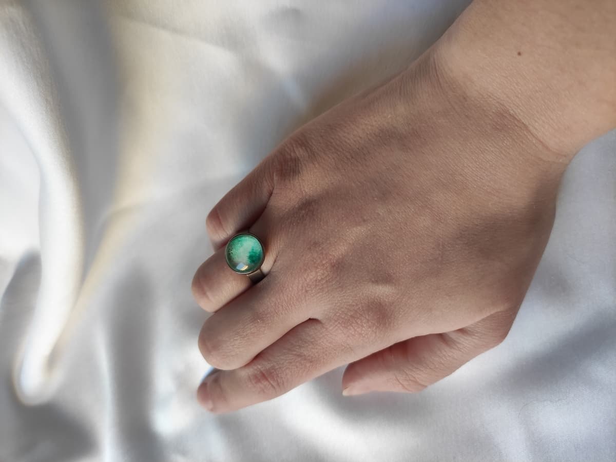 Ring Edelstahl verstellbar