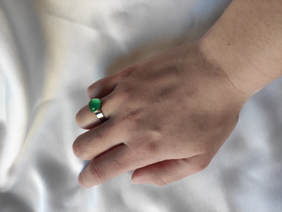 Ring Edelstahl verstellbar